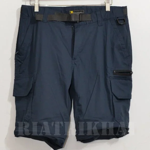 BC Clothing Men's Convertible Pants NAVY